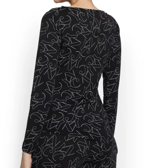 ⭐️ Firm Price ⭐️ NYC Dreamy French Terry Asymmetric Cut-Out Top & straight pants - Picture 5 of 8